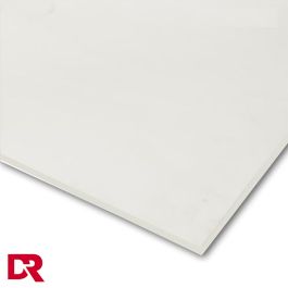 Natural Rubber BS1154 white Shore hardness: 50°, 3mm thick available in ...
